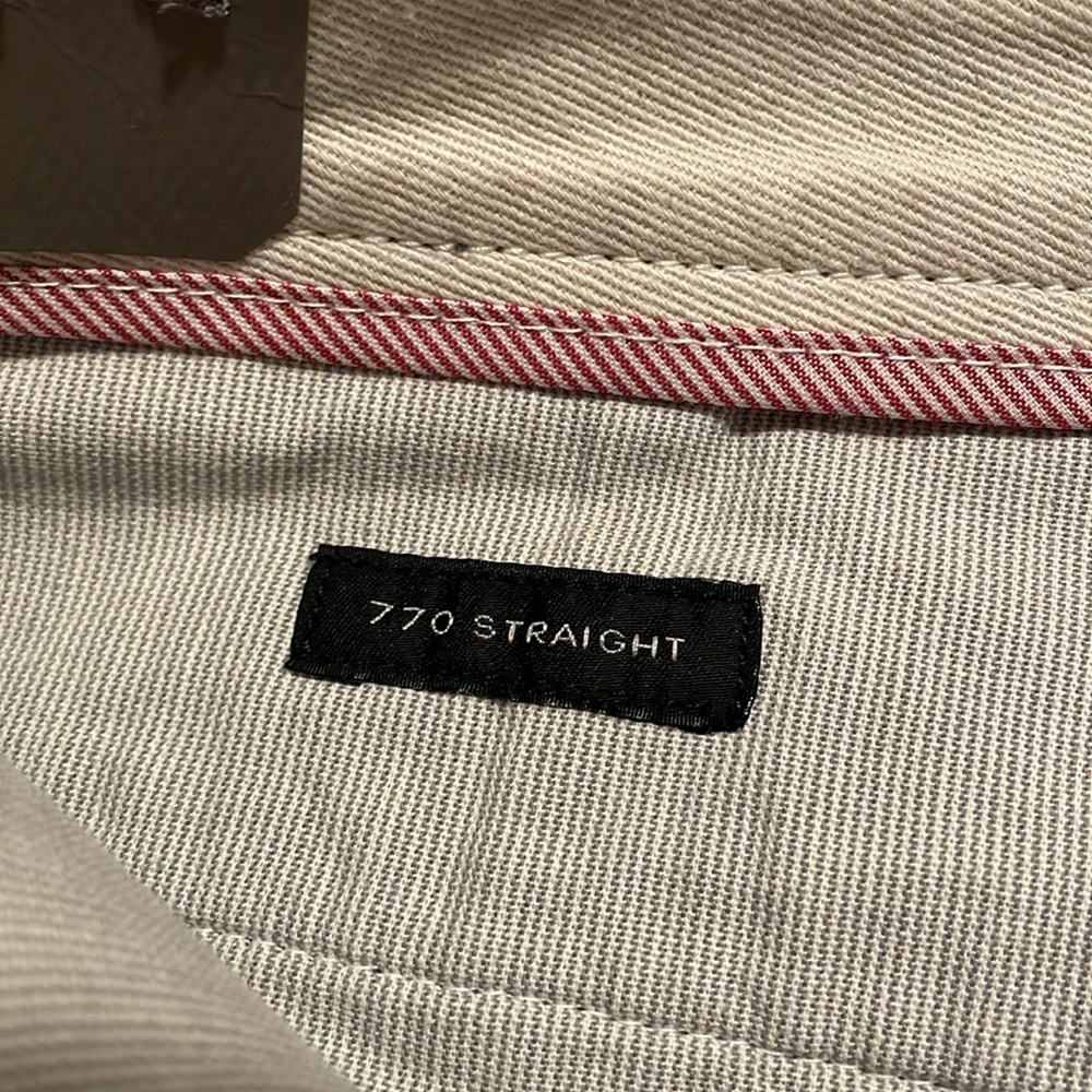 J. Crew 770 Straight Stretch Gray Chinos - Picture 7 of 10
